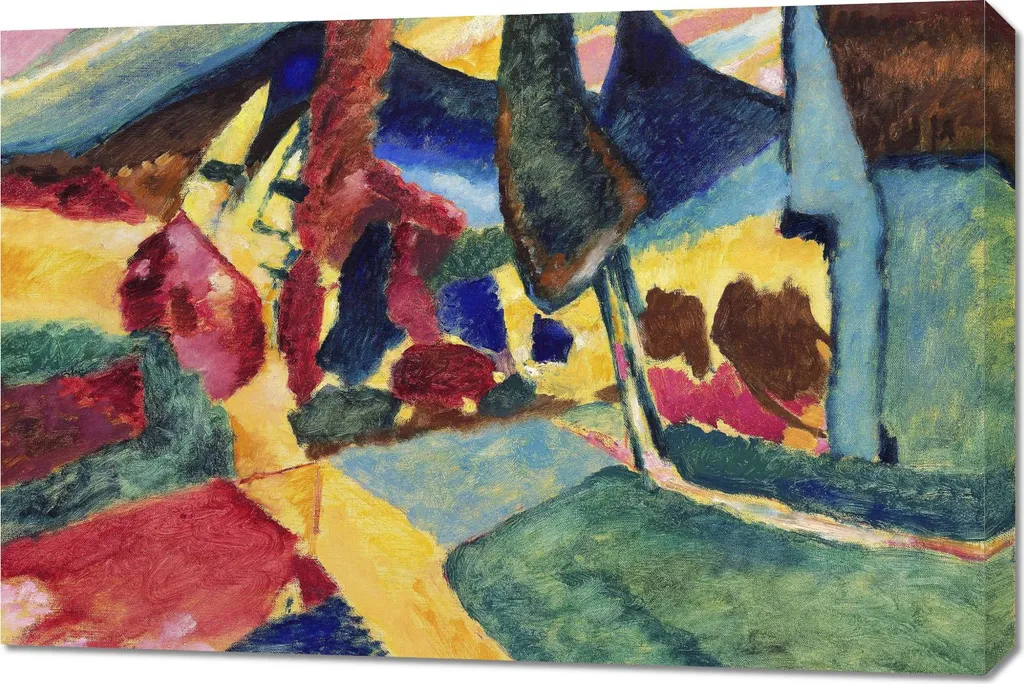 Sublimez vos murs vides avec le tableau Kandinsky 90 x 60 cm chic