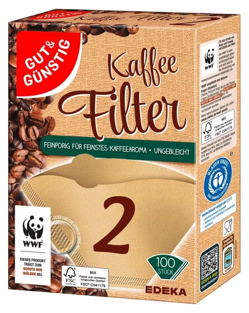 Dobrý a lacný filtračný papier - veľkosť 2 Obrázok produktu 