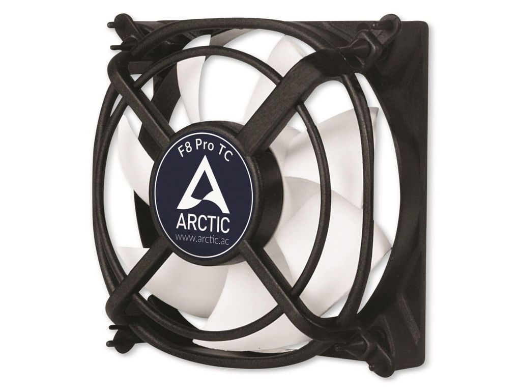 ARCTIC F8 Pro TC, Ventilator, 8 cm, 500 RPM, 2000 RPM, 0,3 Produktbild 