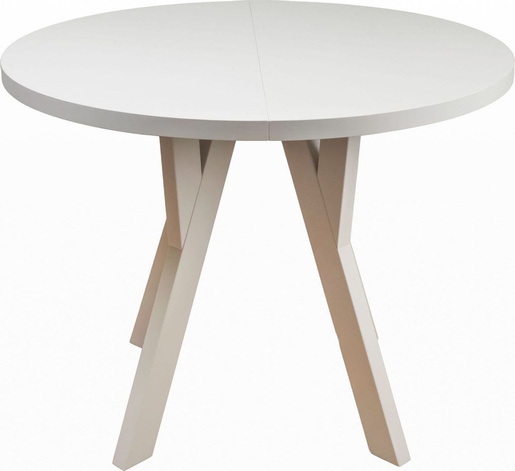 Selsey Osenness – Ausziehbarer Esstisch Greige 100–180x100 cm