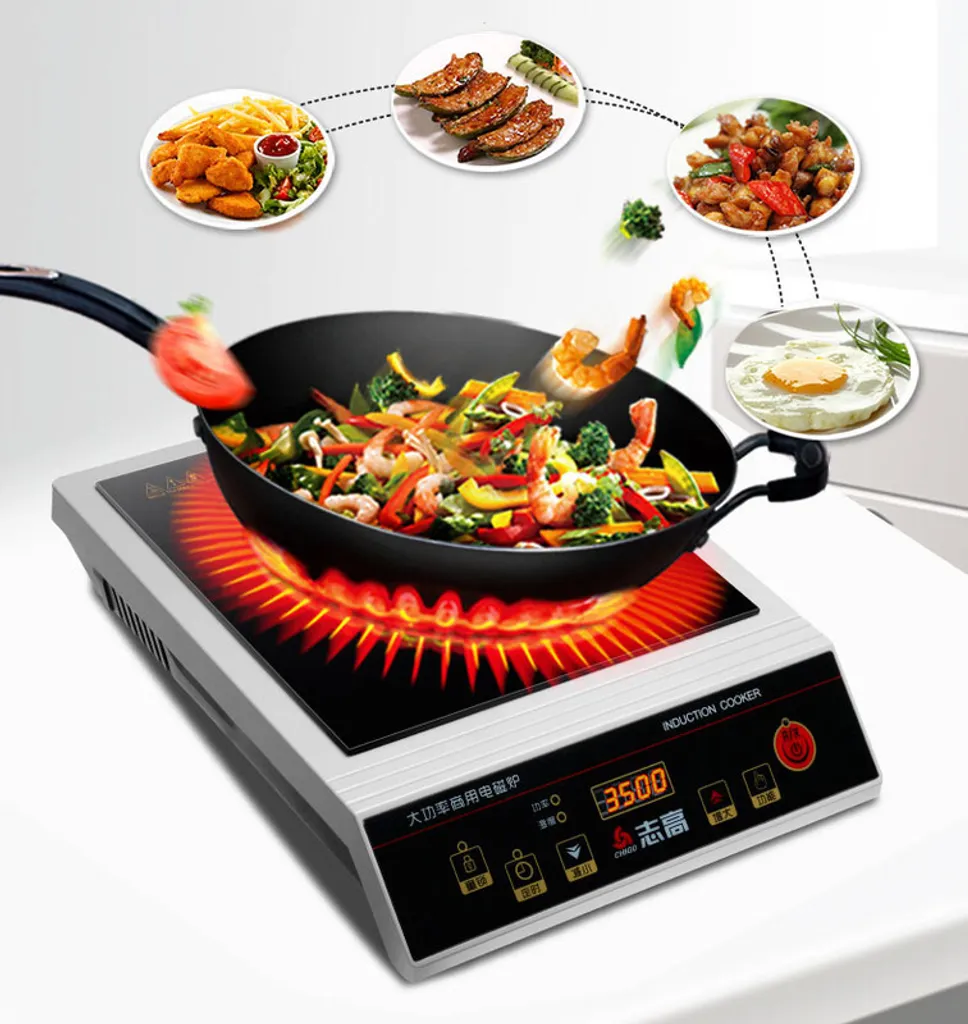 Plaque de cuisson induction 3500W avec sécurité enfant et Sensor-Touch - 2