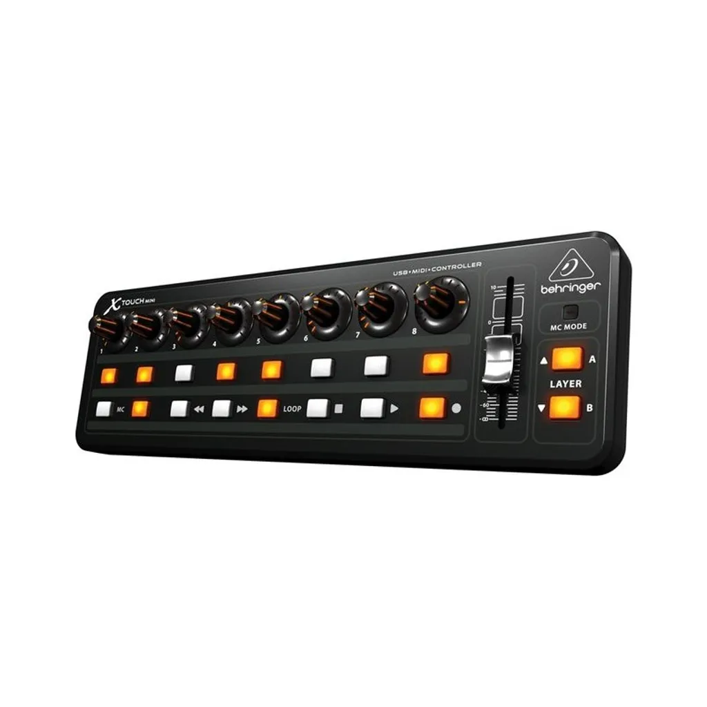Behringer X-TOUCH MINI avec 8 Encodeurs rotatifs et 16 Touches LED - 3