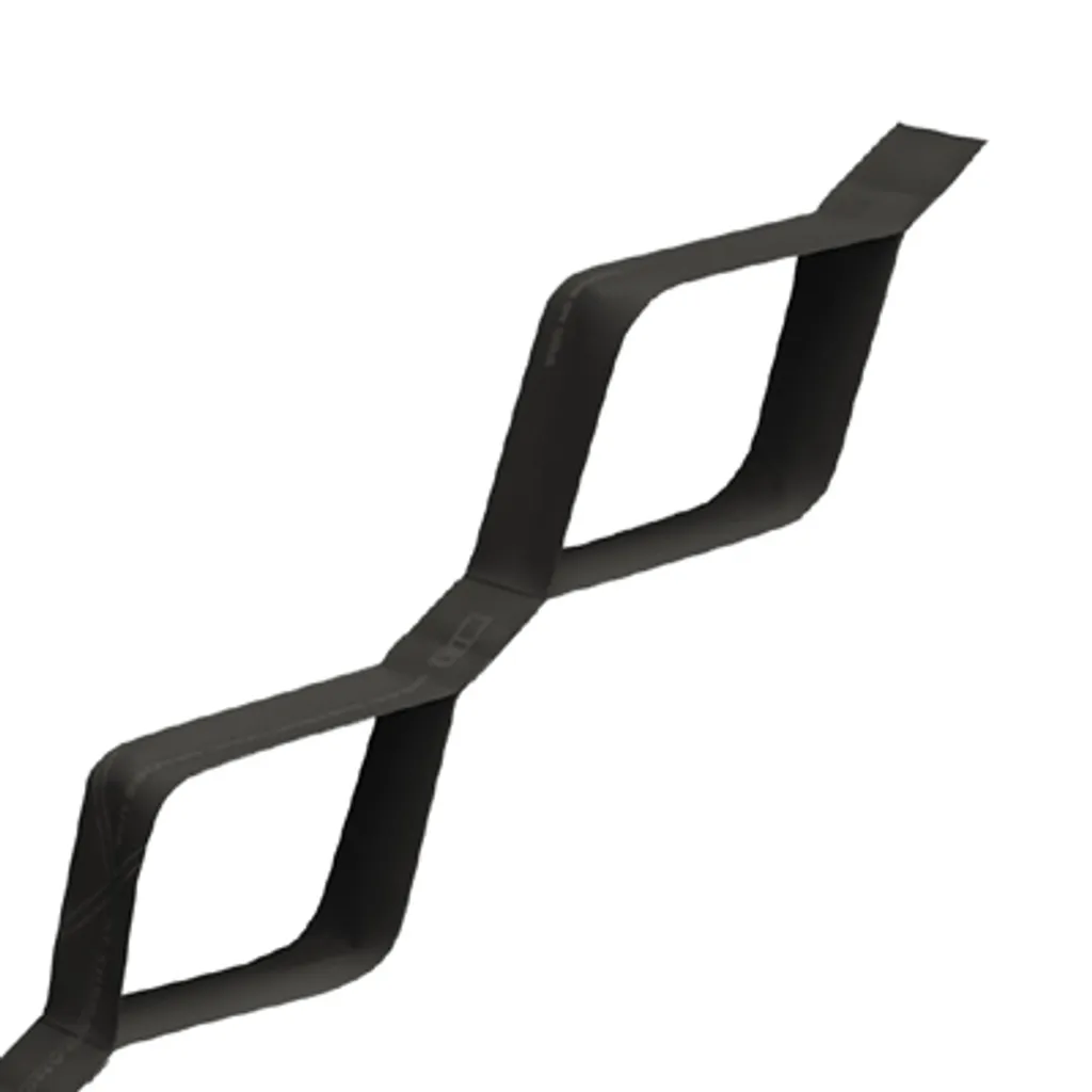 Bande Élastique Musculation Theraband CLX Noir 2m pour Renforcement Lourd