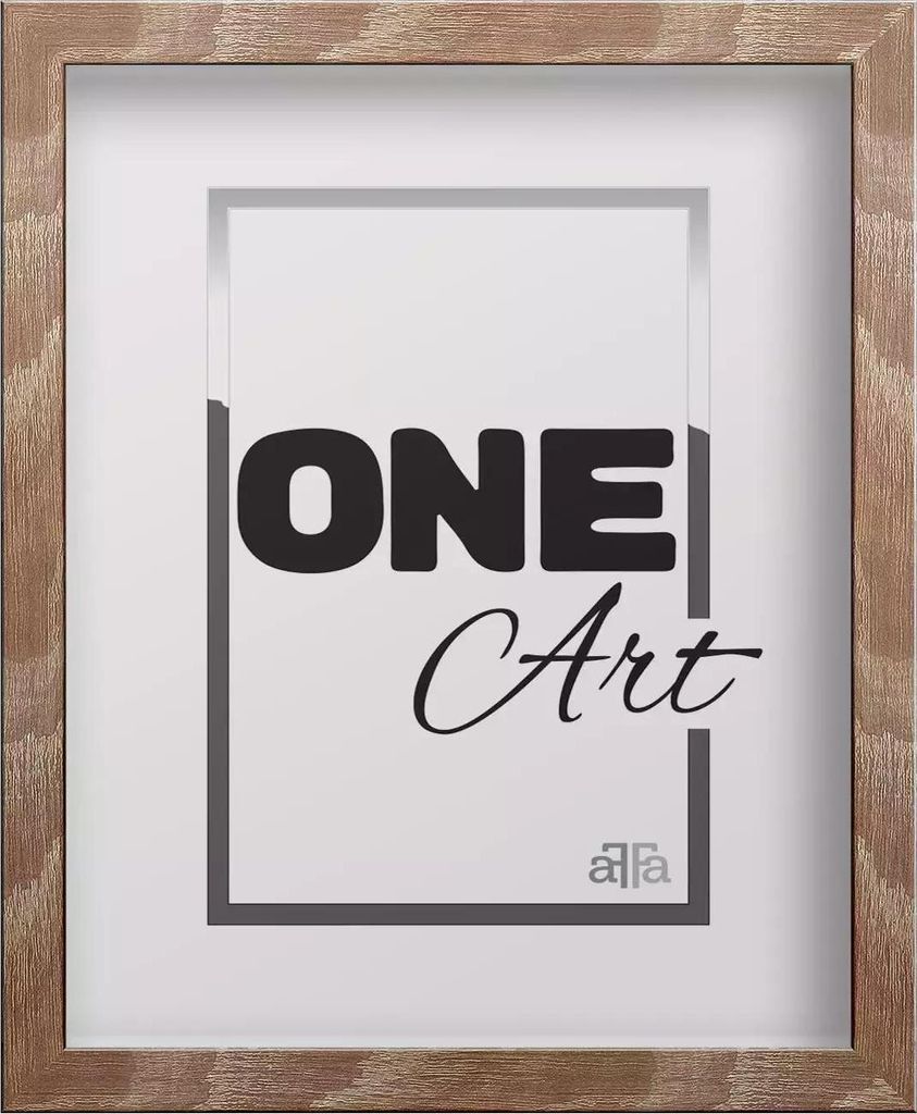 FramesFactory Bilderrahmen Hekla 24x30 cm Sandwashed Oak RMDF HEKLA/JB