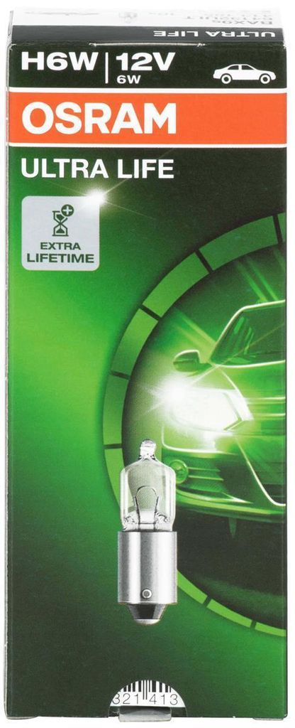 OSRAM H6W Auto Lampe - Ultra Life In Faltschachtel