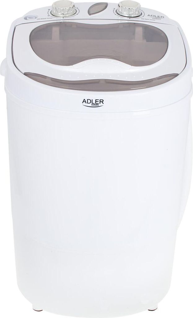 Adler Ad 8055 Toplader-waschmaschine Durchsichtig 3 kg / EU Produktbild 2