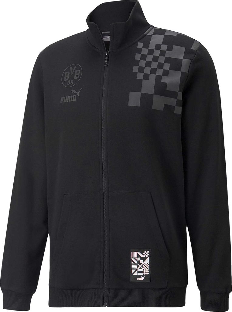 Puma - "Brussia Dortmund Fc Ftblculture" Trainingsjacke für Herren GT11996 (L) (Schwarz)