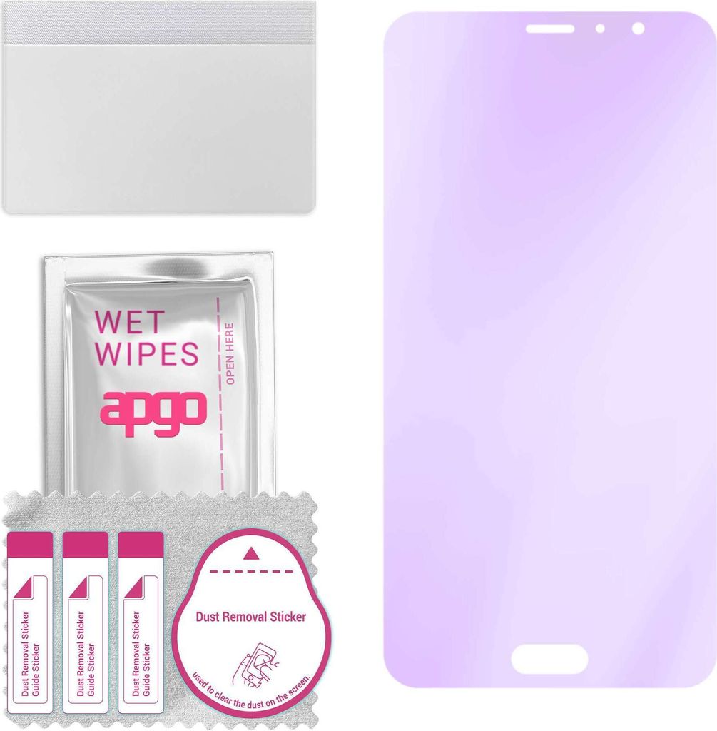 apgo Hybrid Schutzglas, kompatibel mit Xiaomi Redmi Pro, Anti-Blue, 9H Härte, toller Ersatz für Hartglas, kratzfester Displayschutzglas, Displays...