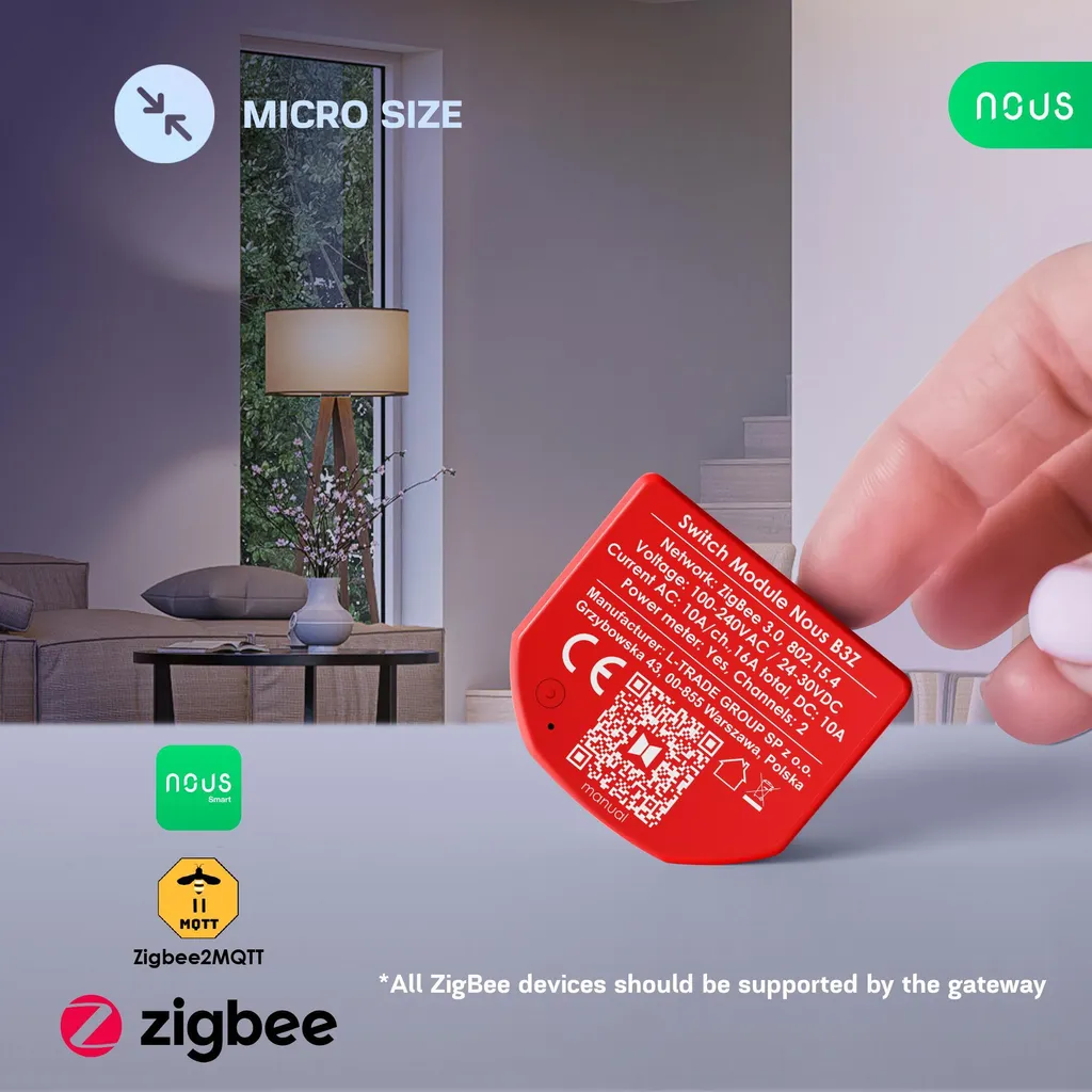 Interrupteur Mural ZigBee pour Automatisation Maison et Contrôle à Distance - 5