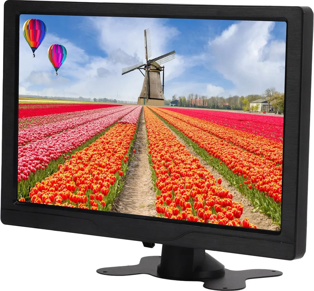 Écran portable 10 pouces HD 1280x800 moniteur compact avec haut-parleur
