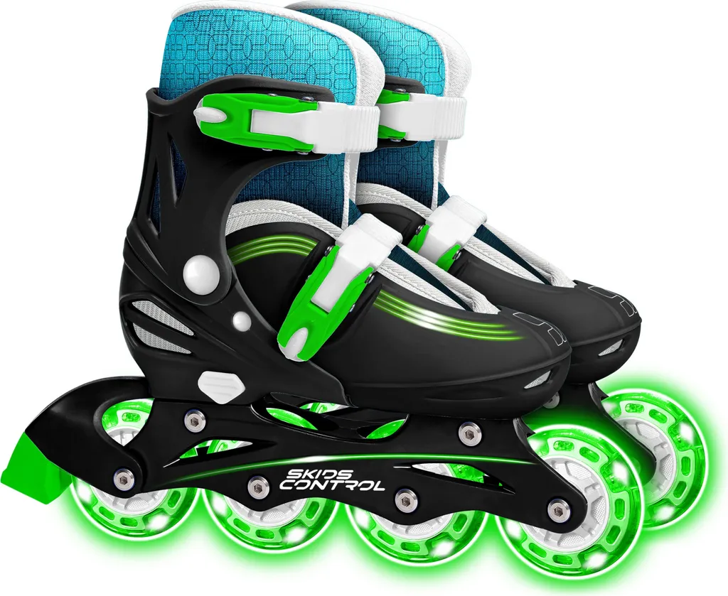 Roller Skids Control Hardboot Noir - Patins en ligne réglables 30-33