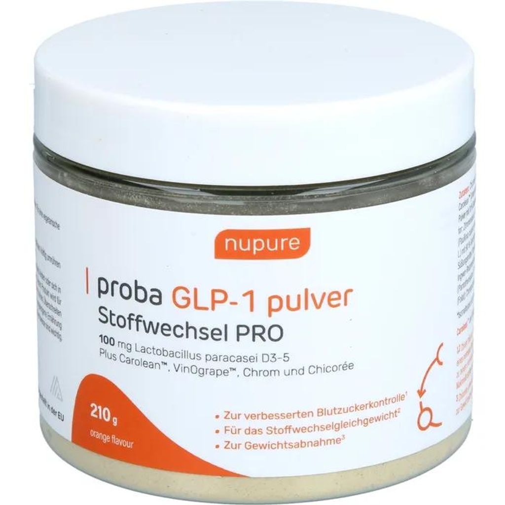 Nupure, polvo de Glp-1 para el metabolismo, presentación de Imagen del producto 