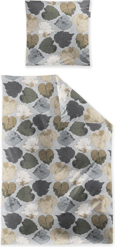 Irisette Edel-Feinbiber Bettwäsche-Garnitur Koala 8533 Farbe bunt 135x200+80x80cm