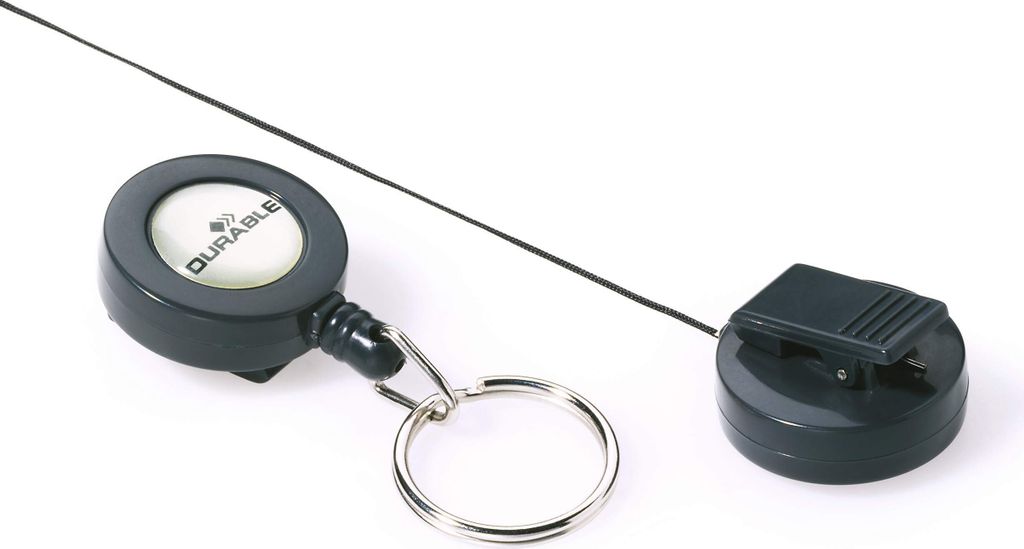 DURABLE Jojo mit Schlüsselring 10 St., 822258 anthrazit Produktbild 
