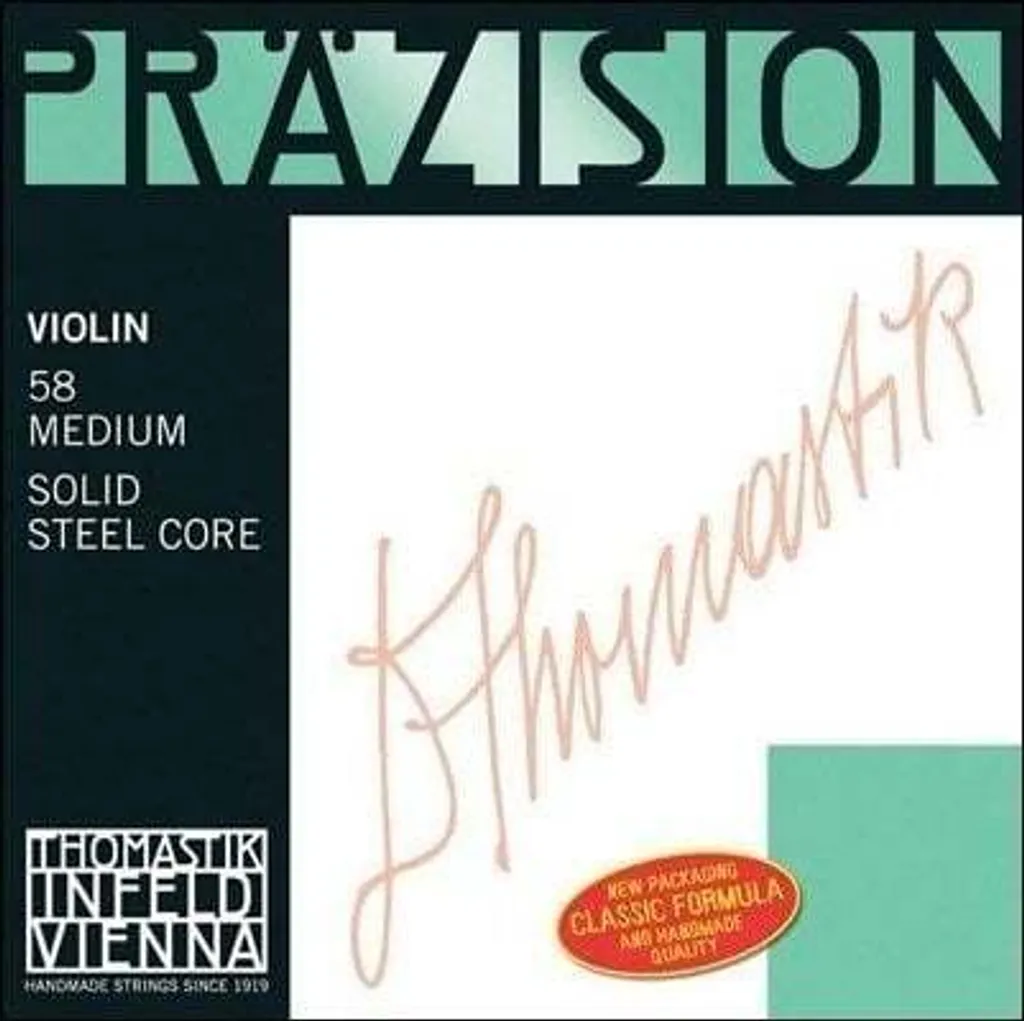 Cordes Violon 4/4 Thomastik Präzision 58 - Son Brillant et Longue Durée