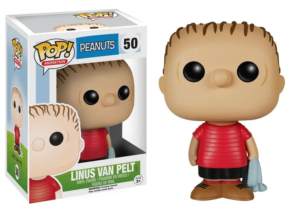 Figurine Vinyle Linus van Pelt Funko Pop Peanuts Objet de Décoration