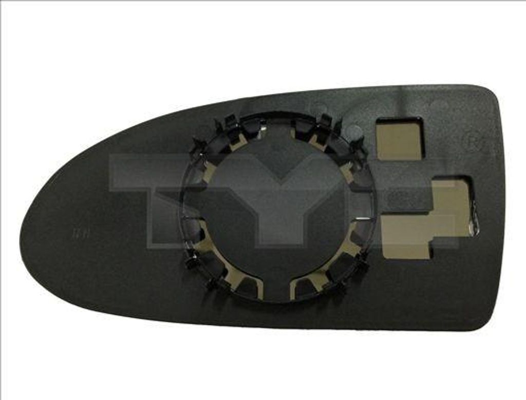TYC Spiegelglas Außenspiegel Rechts für HYUNDAI ACCENT III (MC) Konvex 313-0049-1
