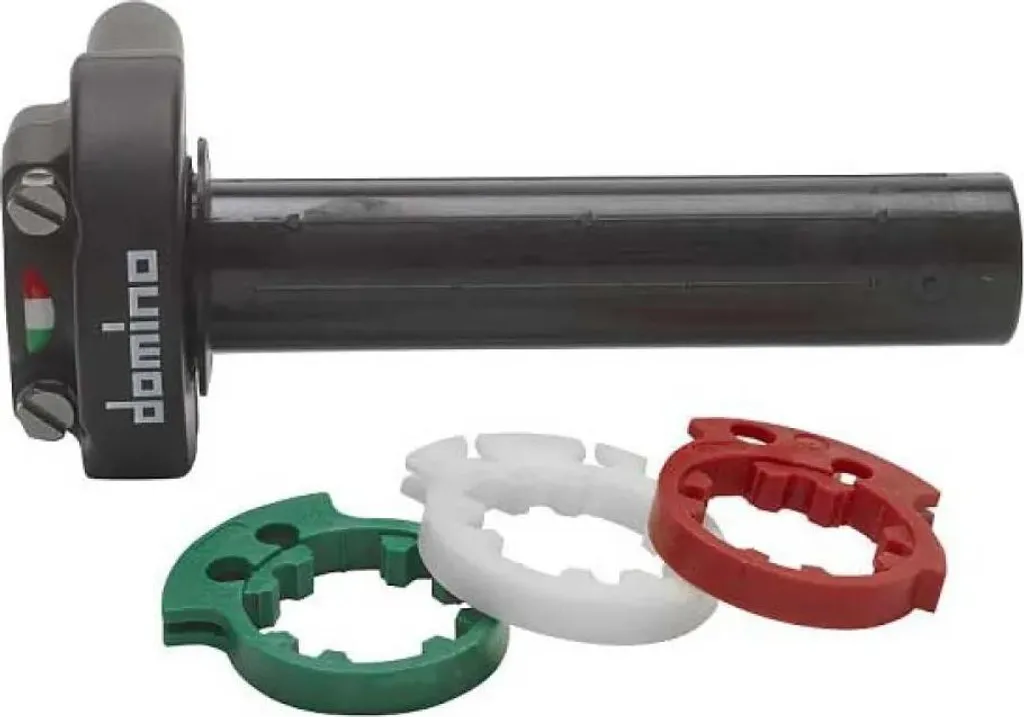 Commande de gaz rapide Domino XM2 noir desmodromique - tirage direct