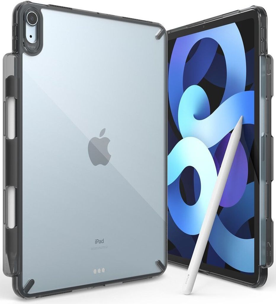 Ringke Fusion Case Cover mit Gelrahmen fr iPad Air 2020/2022 schwarz (fsap0059)