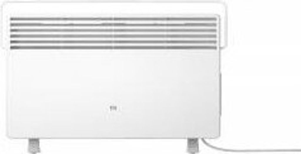A white Xiaomi electric heater is shown against a white background.