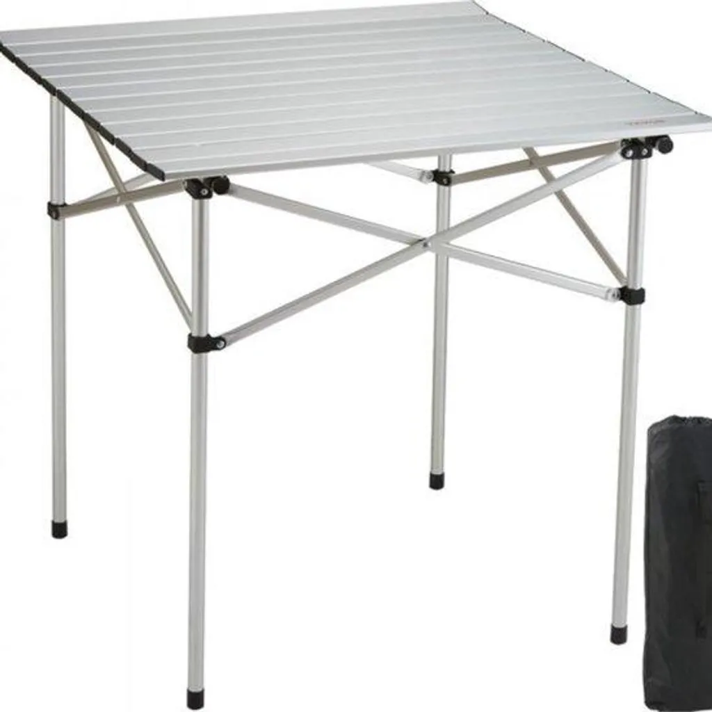 Table alu 70x70 pliante ultra résistante et légère pour terrasse balcon