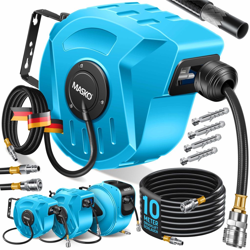 MASKO® Enrouleur automatique pour tuyau d'air comprimé, Image du produit 