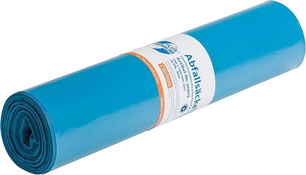 Müllsack 120 l blau LDPE Meistverkaufte Produktbild 