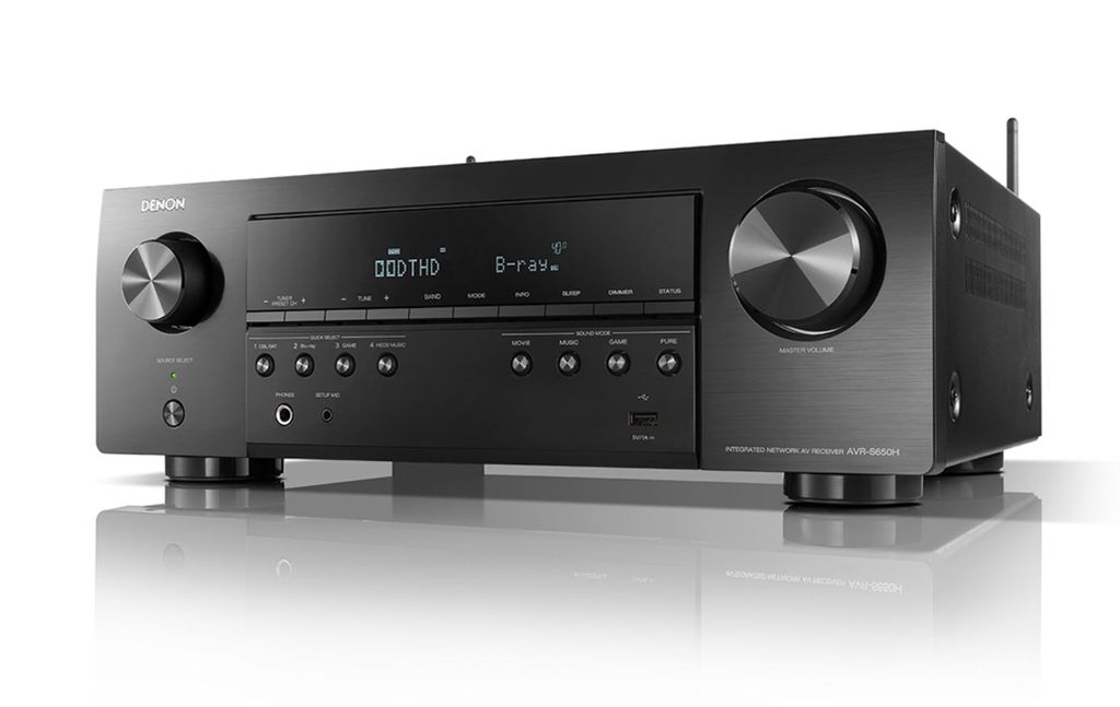 Denon AVR-S650H - 75 W - 5.2 Kanäle - Stereo - 150 W - 10% Produktbild 5