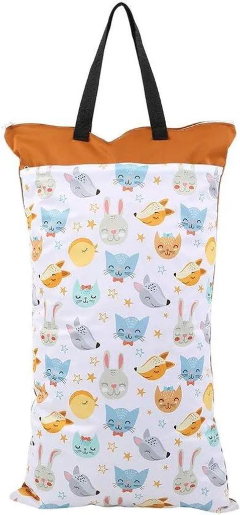 Sac de voyage bébé pour sorties et nuits avec pochette humide incluse