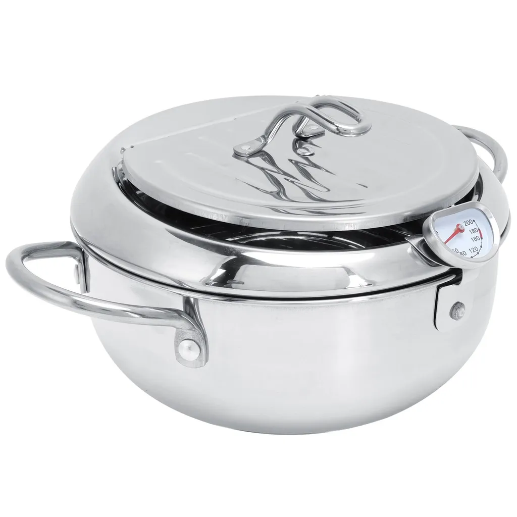 Marmite japonaise pour friture et Tempura compatible induction et gaz