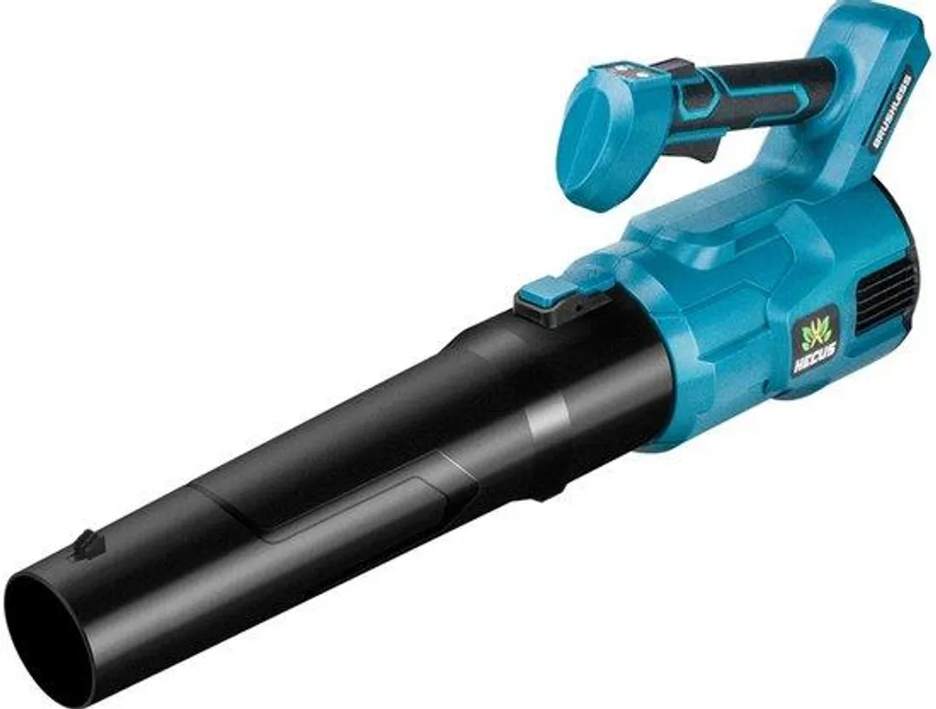 Tondeuse à feuilles sans fil 2 batteries - Modèle bleu haute autonomie