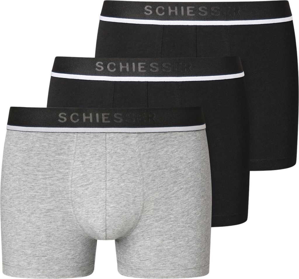 Schiesser Herren 3 er Pack Shorts Gr. 5 sortiert 1