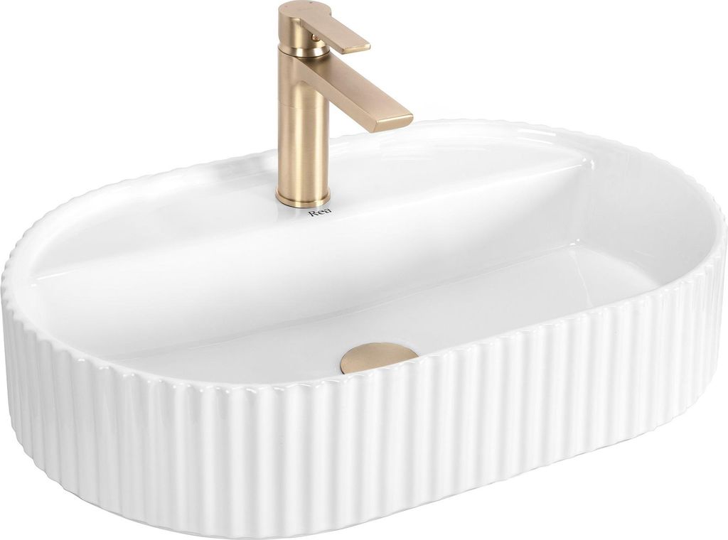 Aufsatzwaschbecken Rea Marcela 60 White Produktbild 