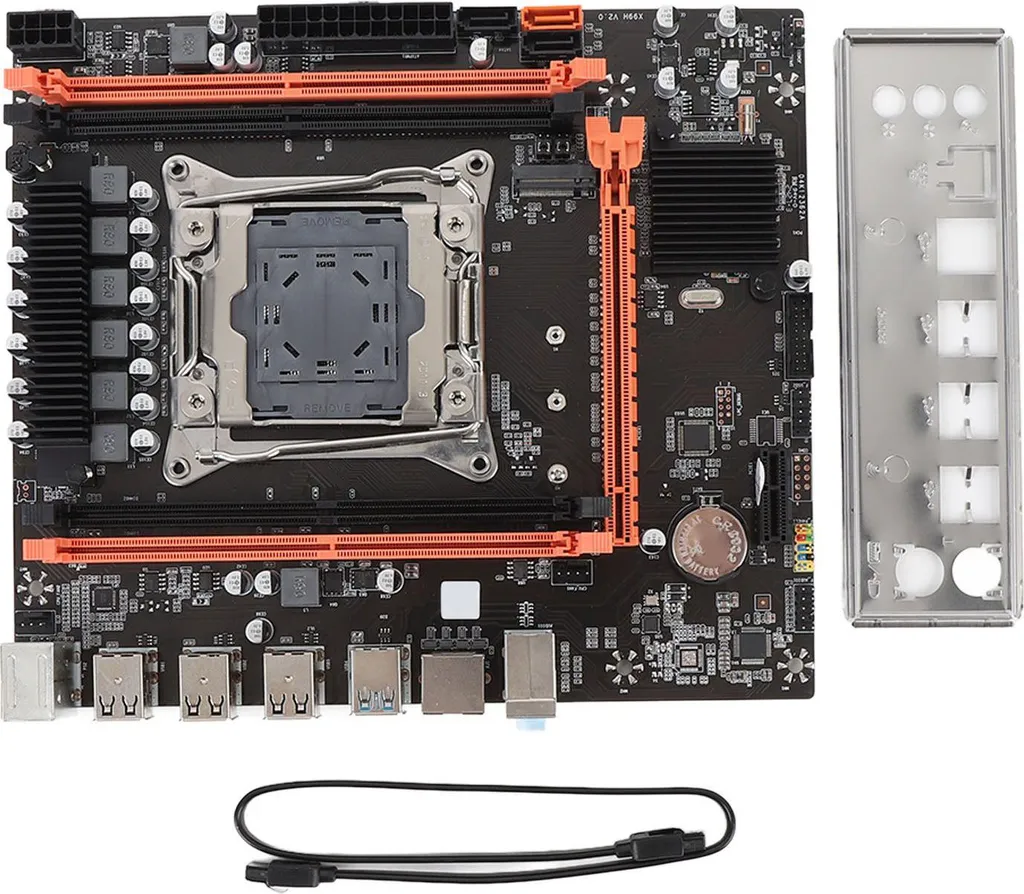 Carte mère X99H pour Upgrade PC Intel Xeon E5 V3 V4 et DDR4 NVMe M.2
