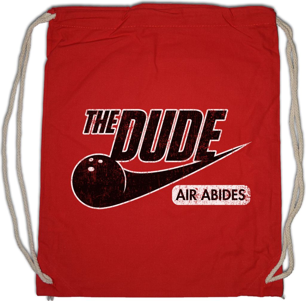 Urban Backwoods Dude Air, Turnbeutel, Farbe: Rot