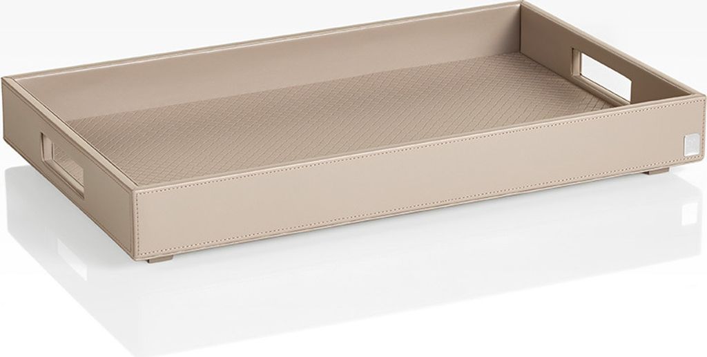 JOOP! HOMELINE, Tablett L für Beistelltisch mit klappbarem Untergestell, Grau