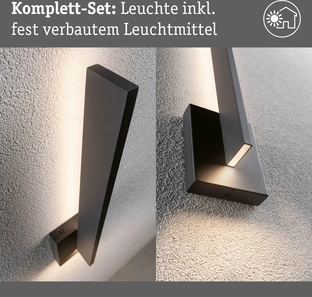 Éclairage LED extérieur Levka Paulmann pour Terrasse et Entrée Maison - 5