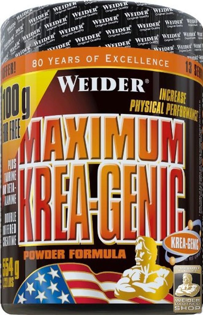 Weider maximum crea-genic, poudre, 554 g 9912 Image du produit 
