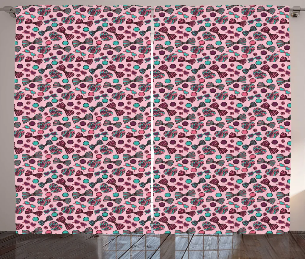 Rideau de Fenêtre 280x225cm pour Salon Original et Facile à Installer