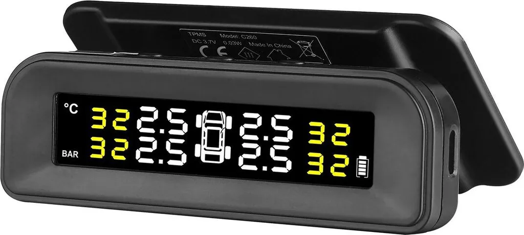 Système de Surveillance Pneus pour Caravane et Remorque - Pack de 4
