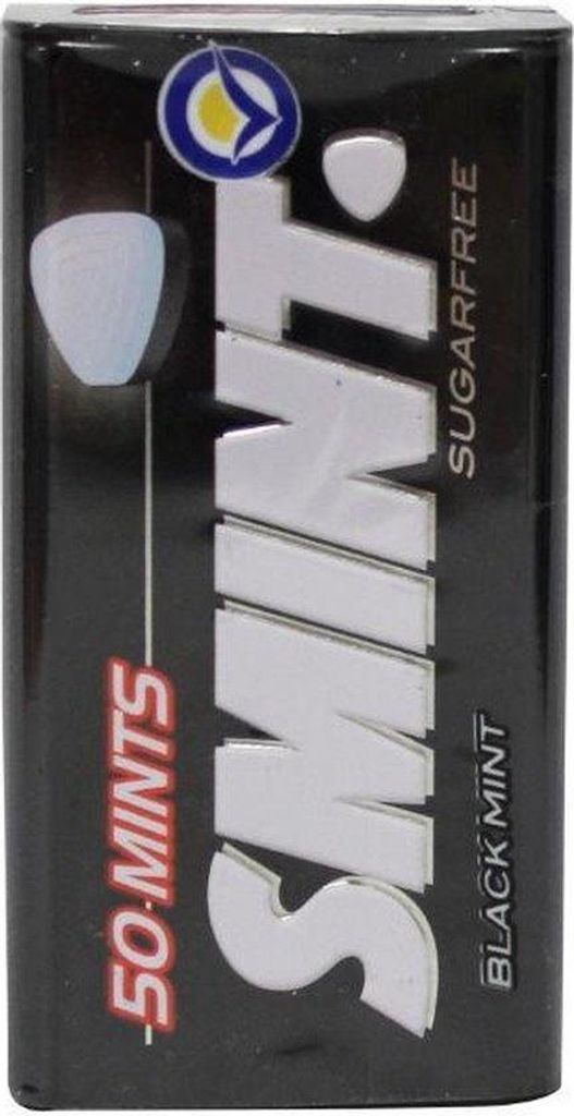 Smint XL Black mint losse verpakking Productafbeelding 