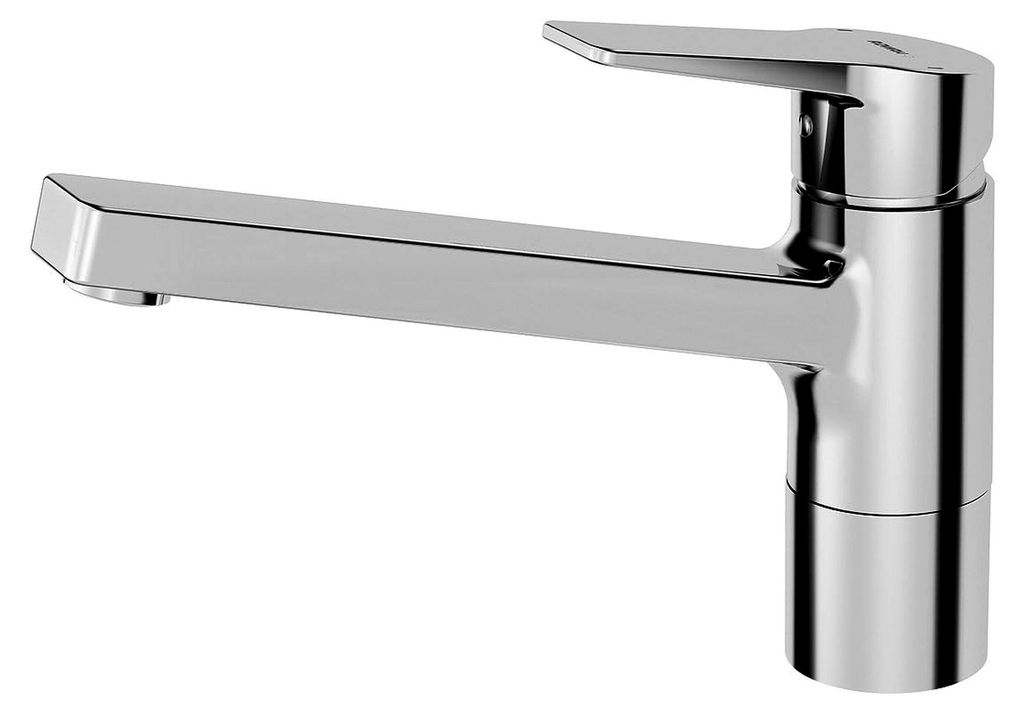 Hochdruck Küchenarmatur TWIST | 120° schwenkbar | Hoher Auslauf für große Töpfe | Wasserhahn aus DZR-Messing | Temperatur- und Durchflussbegre...
