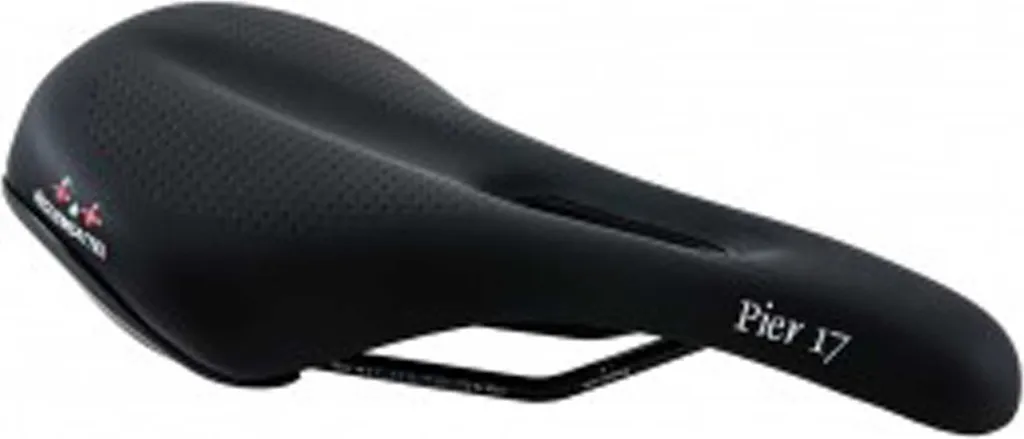 Selle de vélo grand confort Pier 17 517 P&P idéale pour cyclisme urbain