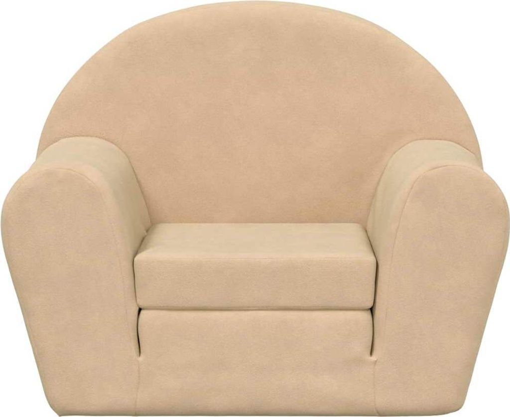 " "Sofa Baby - Kinder-Schlafsofa - Minisofa - für Kinder Creme Weicher Plüsch NeuMöbel 5880464