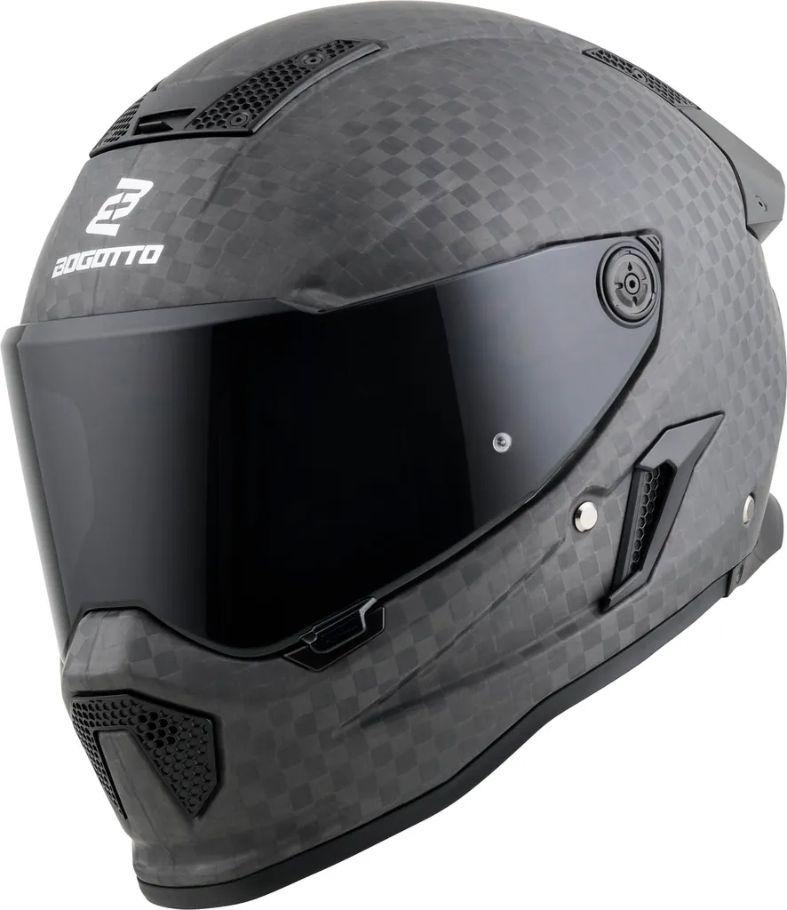 Casque Bogotto Rapto CheckR Carbon anti-fatigue cervicale taille 2XL