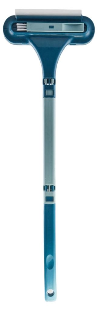 2-in-1 Mehrzweck-Reinigungsbürste mit abnehmbarem, flexiblem Griff – Verbesserte Fensterreinigungsbürste und Autoinnenraum-Glasreiniger