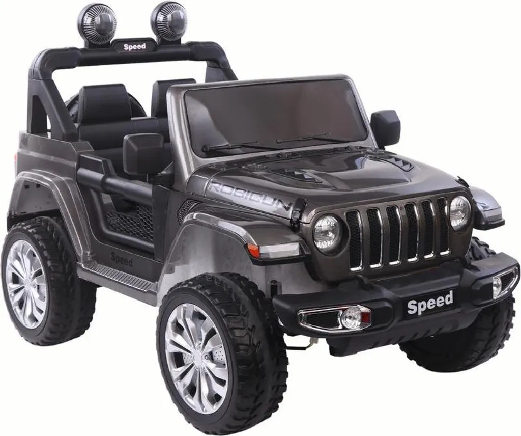 4x4 Enfant FT-938 Argenté : Le Véhicule Électrique Stable et Sécurisé