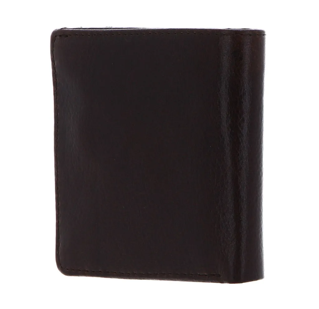 PICARD Buddy 1 Slim Wallet Cafe en cuir marron foncé pour homme