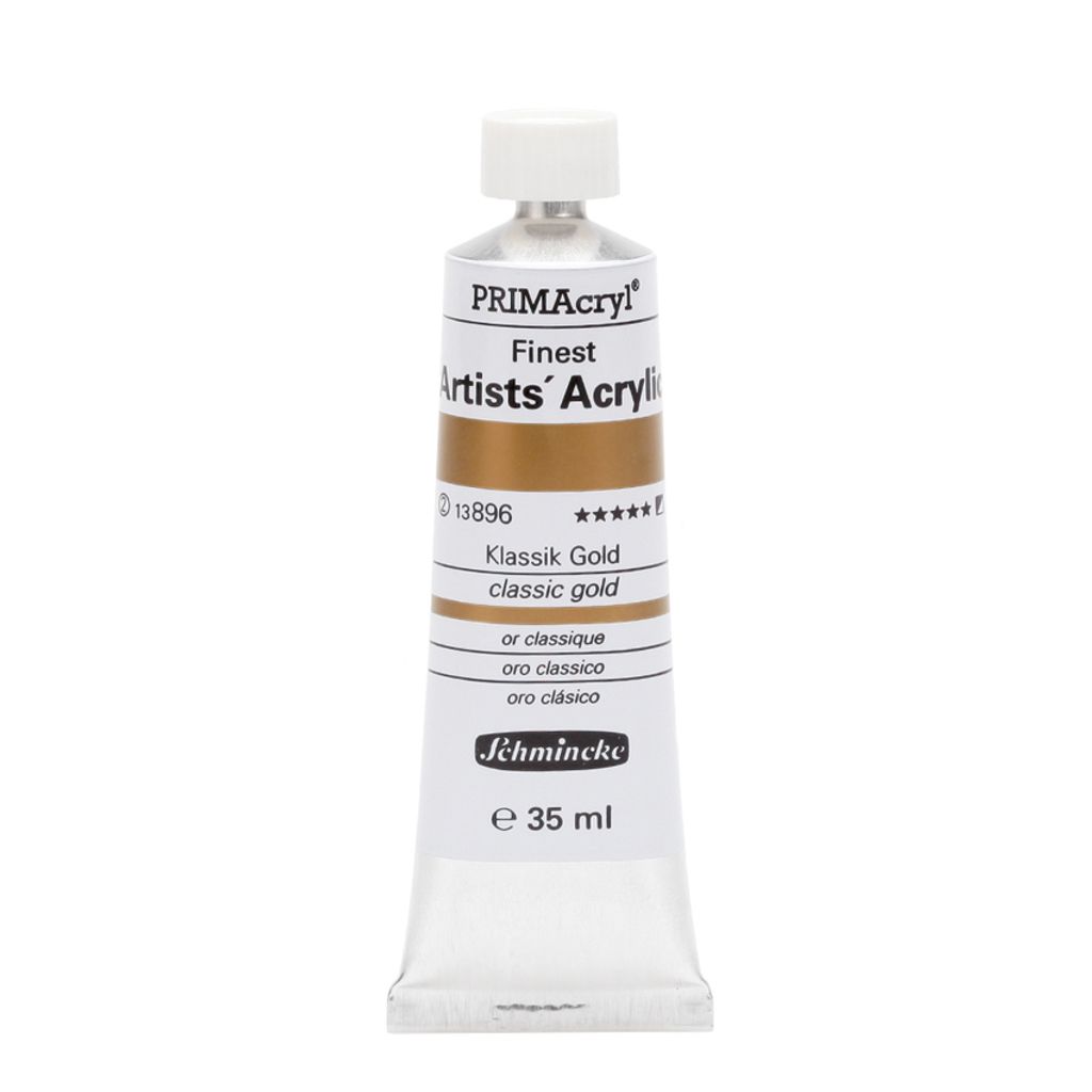 Schmincke 35ml PRIMAcryl Klassik Gold Acryl 13 896 009