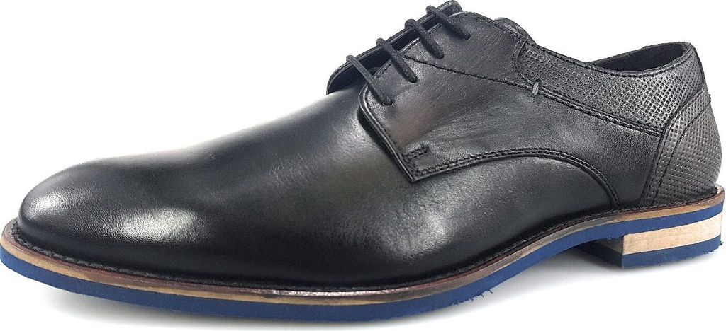 Mustang Herren Business Schuh in Schwarz, Größe 41